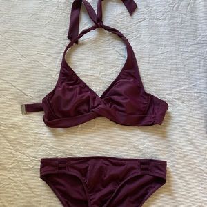 Athleta bikini top and bottom